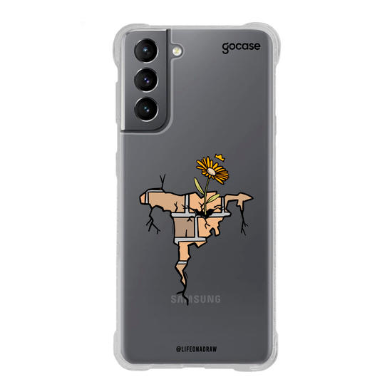 Capinha para celular  Muro Florescer