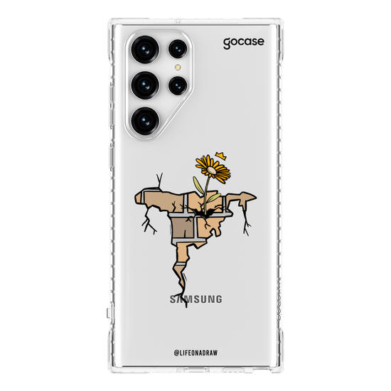 Capinha para celular  Muro Florescer