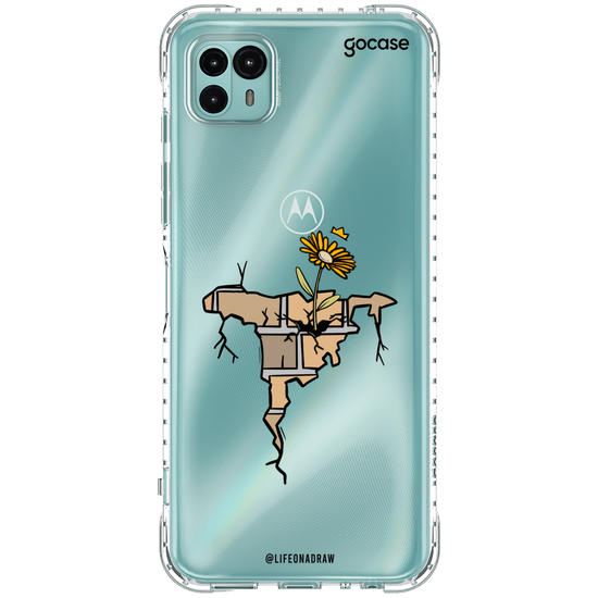 Capinha para celular  Muro Florescer