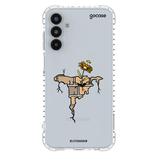 Capinha para celular  Muro Florescer