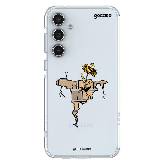 Capinha para celular  Muro Florescer