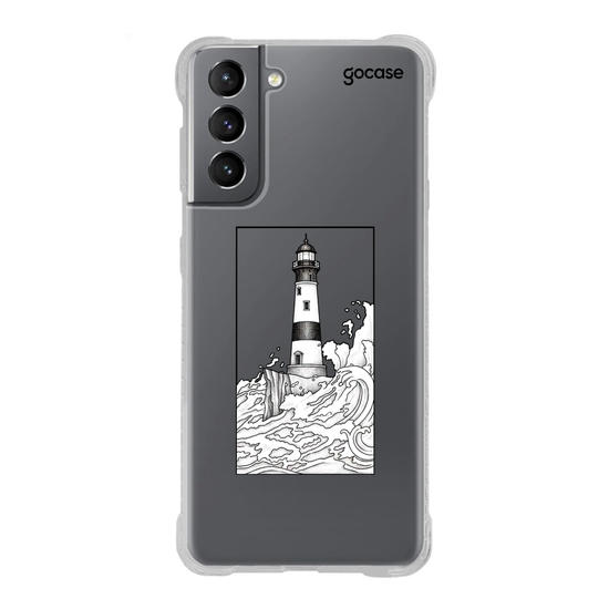 Capinha para celular  Lighthouse Line