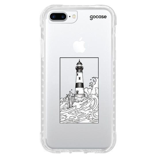 Capinha para celular  Lighthouse Line