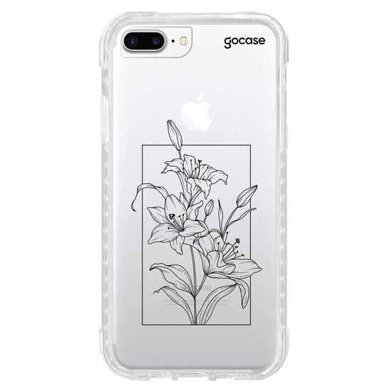 Capinha para celular Capinha Para Celular -  Lírios Linhas