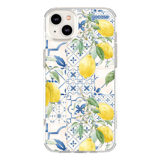 Capinha para celular  Limões e Azulejos