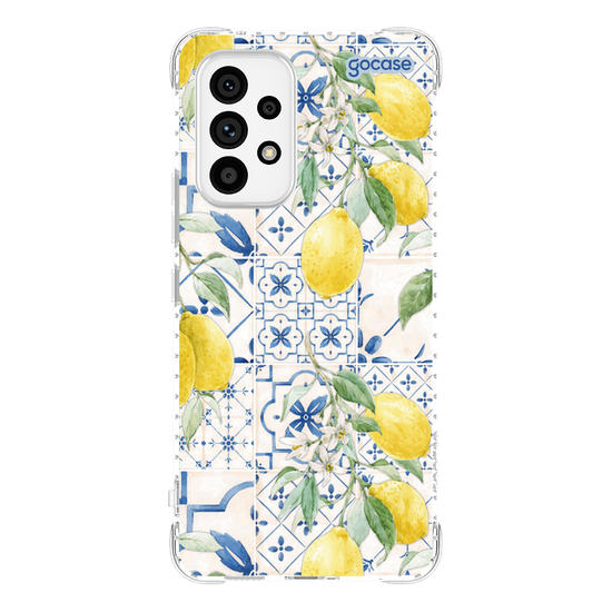 Capinha para celular  Limões e Azulejos