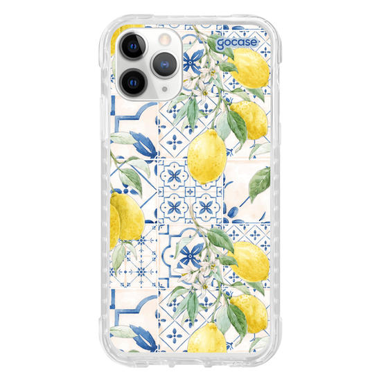 Capinha para celular  Limões e Azulejos