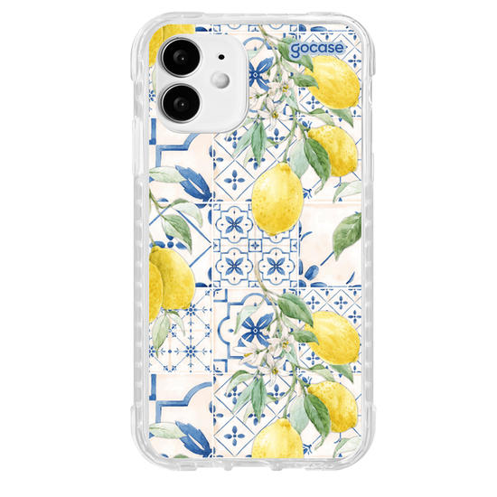 Capinha para celular  Limões e Azulejos