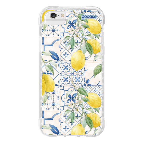 Capinha para celular  Limões e Azulejos