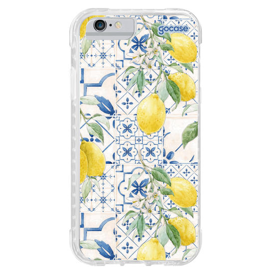 Capinha para celular  Limões e Azulejos