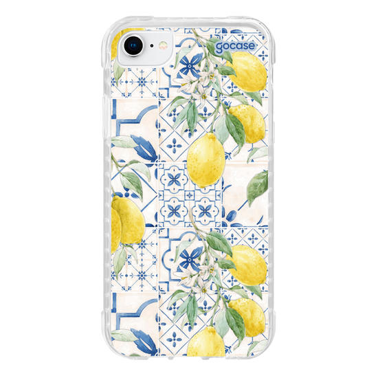 Capinha para celular  Limões e Azulejos