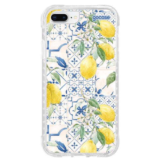 Capinha para celular  Limões e Azulejos