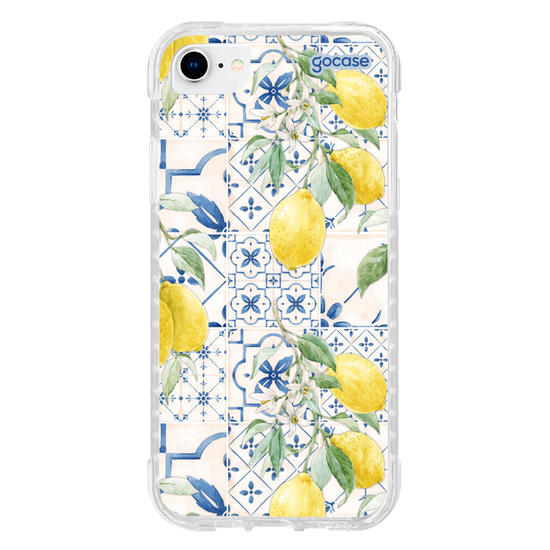 Capinha para celular  Limões e Azulejos