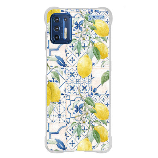 Capinha para celular  Limões e Azulejos