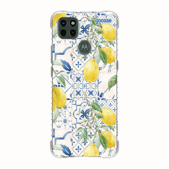Capinha para celular  Limões e Azulejos