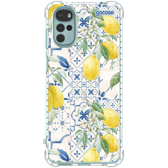 Capinha para celular  Limões e Azulejos