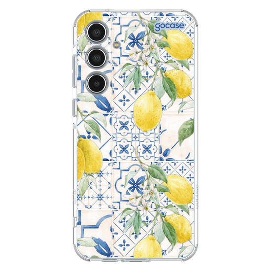 Capinha para celular  Limões e Azulejos