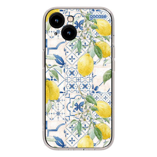 Capinha para celular  Limões e Azulejos
