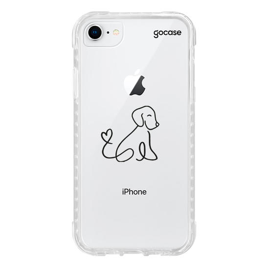 Capinha para celular  Line Art Pet