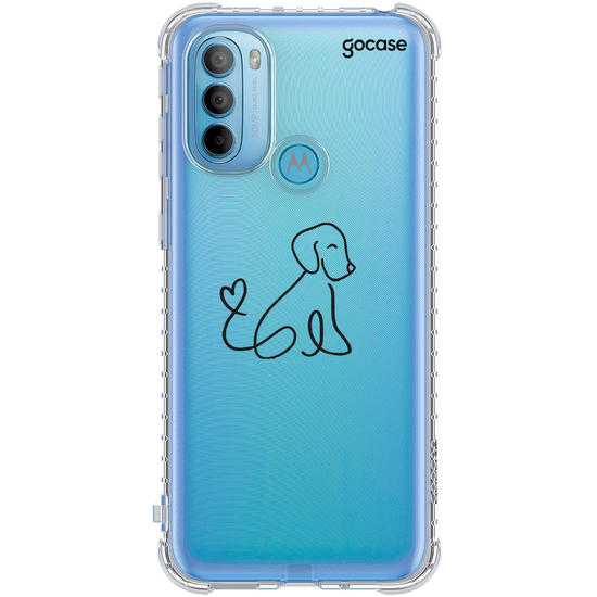 Capinha para celular  Line Art Pet