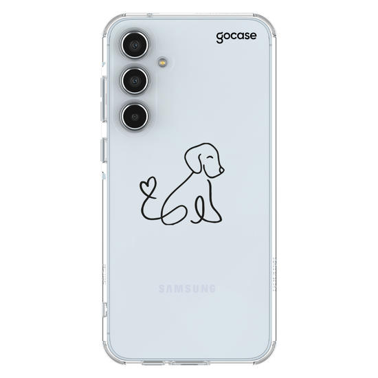 Capinha para celular  Line Art Pet