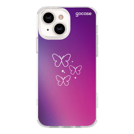 Aura Lineart Butterfly Phone Case