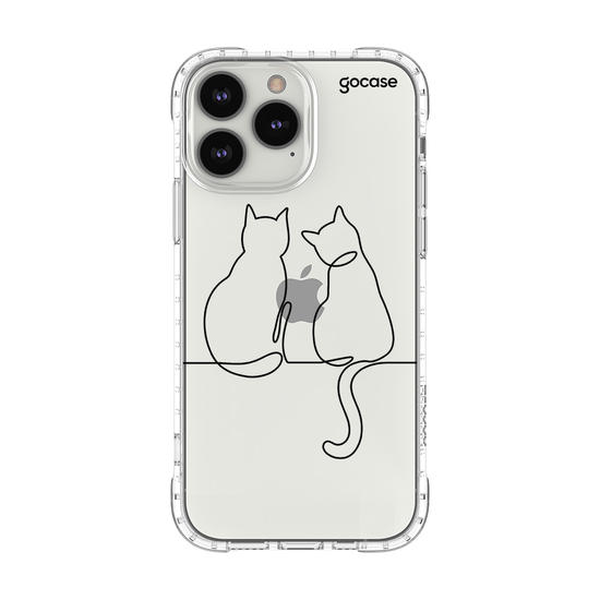 Capinha para celular  Lineart Cats