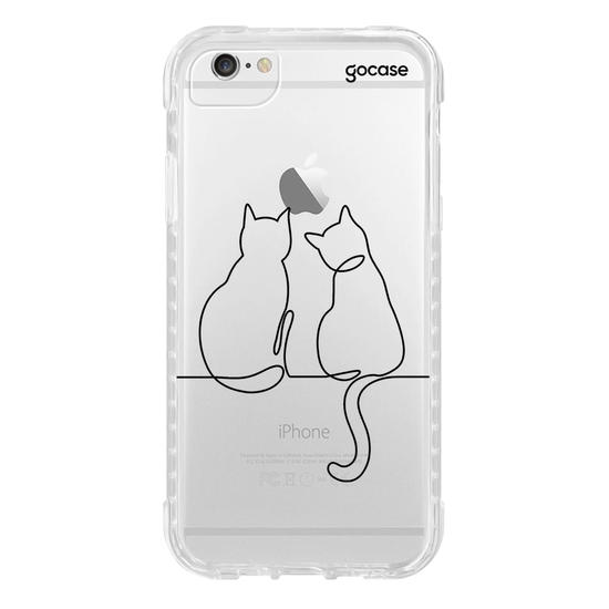Capinha para celular  Lineart Cats