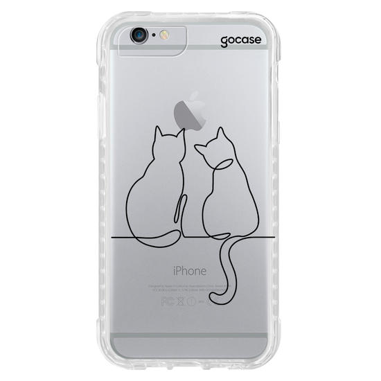 Capinha para celular  Lineart Cats