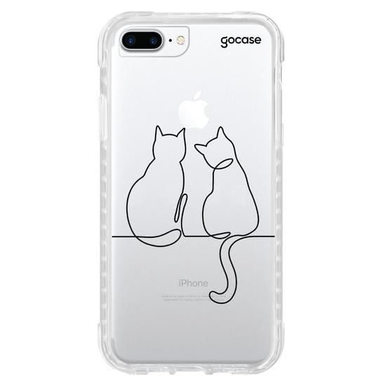 Capinha para celular  Lineart Cats