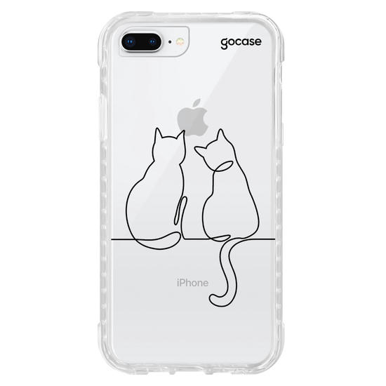 Capinha para celular  Lineart Cats
