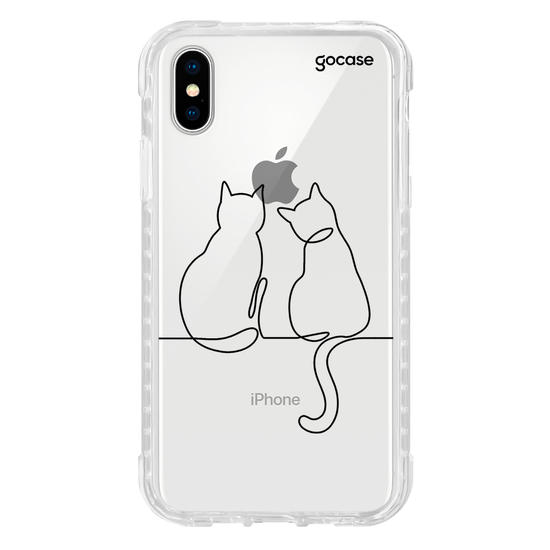 Capinha para celular  Lineart Cats