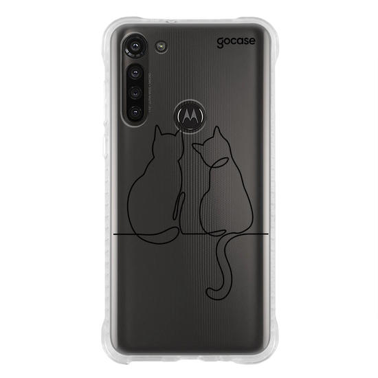 Capinha para celular  Lineart Cats