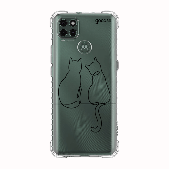 Capinha para celular  Lineart Cats