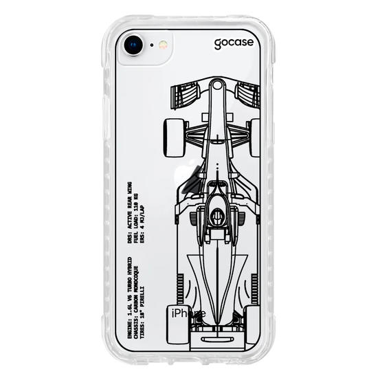 Capinha para celular  Lineart Racing Car