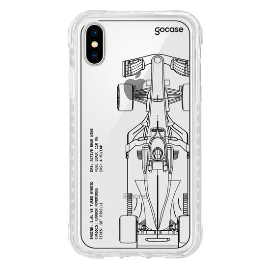 Capinha para celular  Lineart Racing Car
