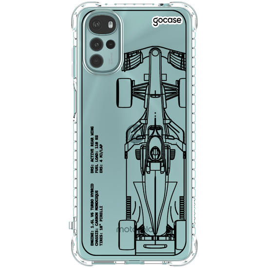 Capinha para celular  Lineart Racing Car