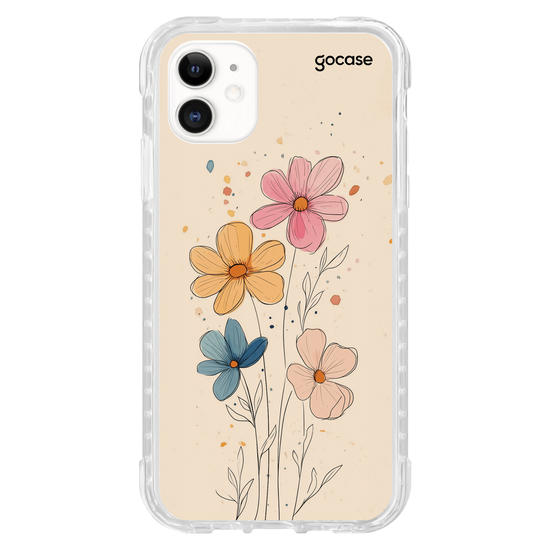  Lineart Watercolor Flowers