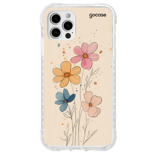  Lineart Watercolor Flowers