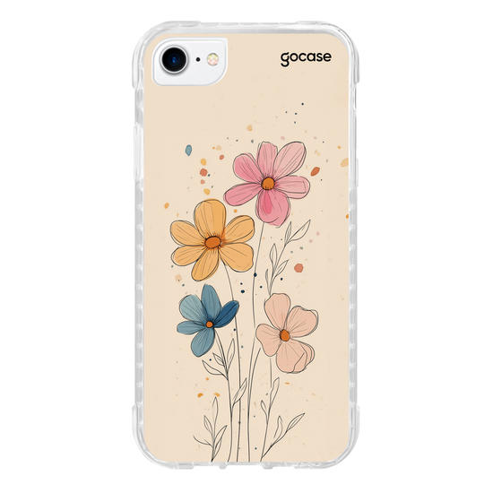  Lineart Watercolor Flowers
