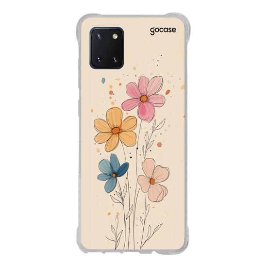  Lineart Watercolor Flowers