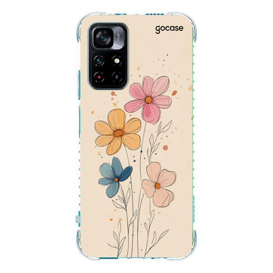  Lineart Watercolor Flowers