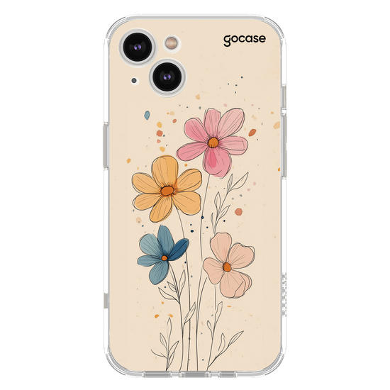  Lineart Watercolor Flowers