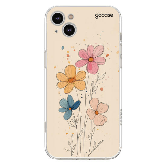 Lineart Watercolor Flowers