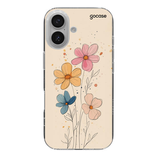  Lineart Watercolor Flowers