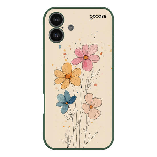  Lineart Watercolor Flowers