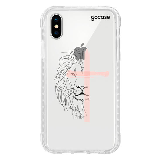 Capinha para celular  Lion Pink Watercolor