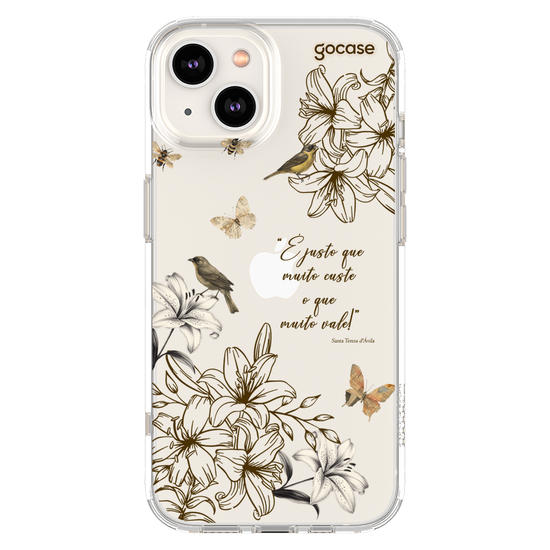 Capinha para celular  Lírio Vintage