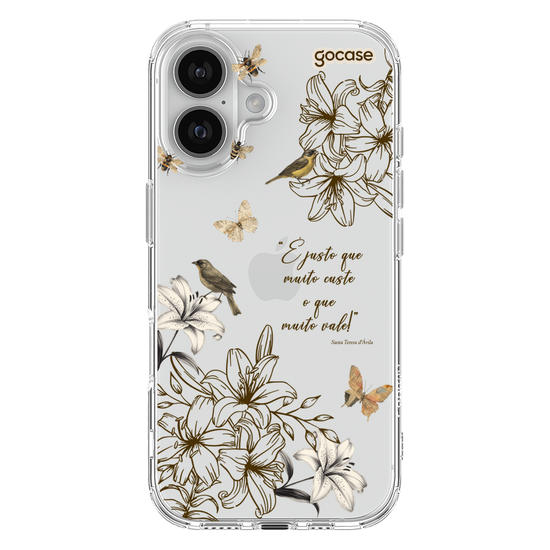 Capinha para celular  Lírio Vintage