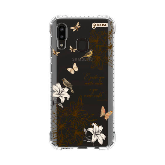 Capinha para celular  Lírio Vintage